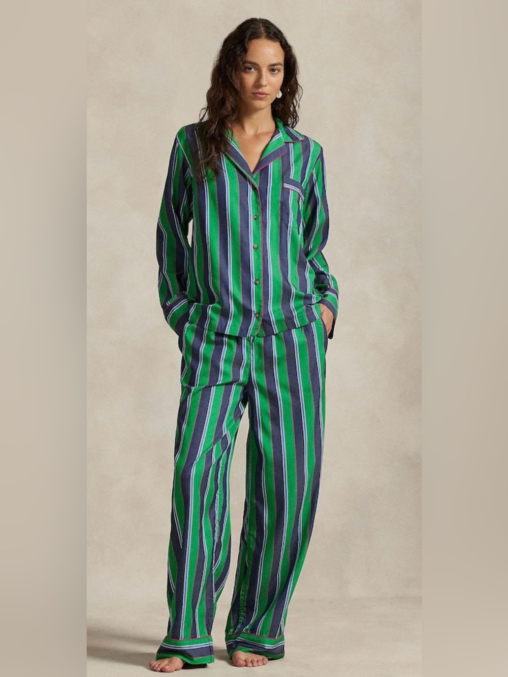 POLO RALPH LAUREN
CRICKET STRIPE SET - PYJAMA SET - FIELD CRICKET